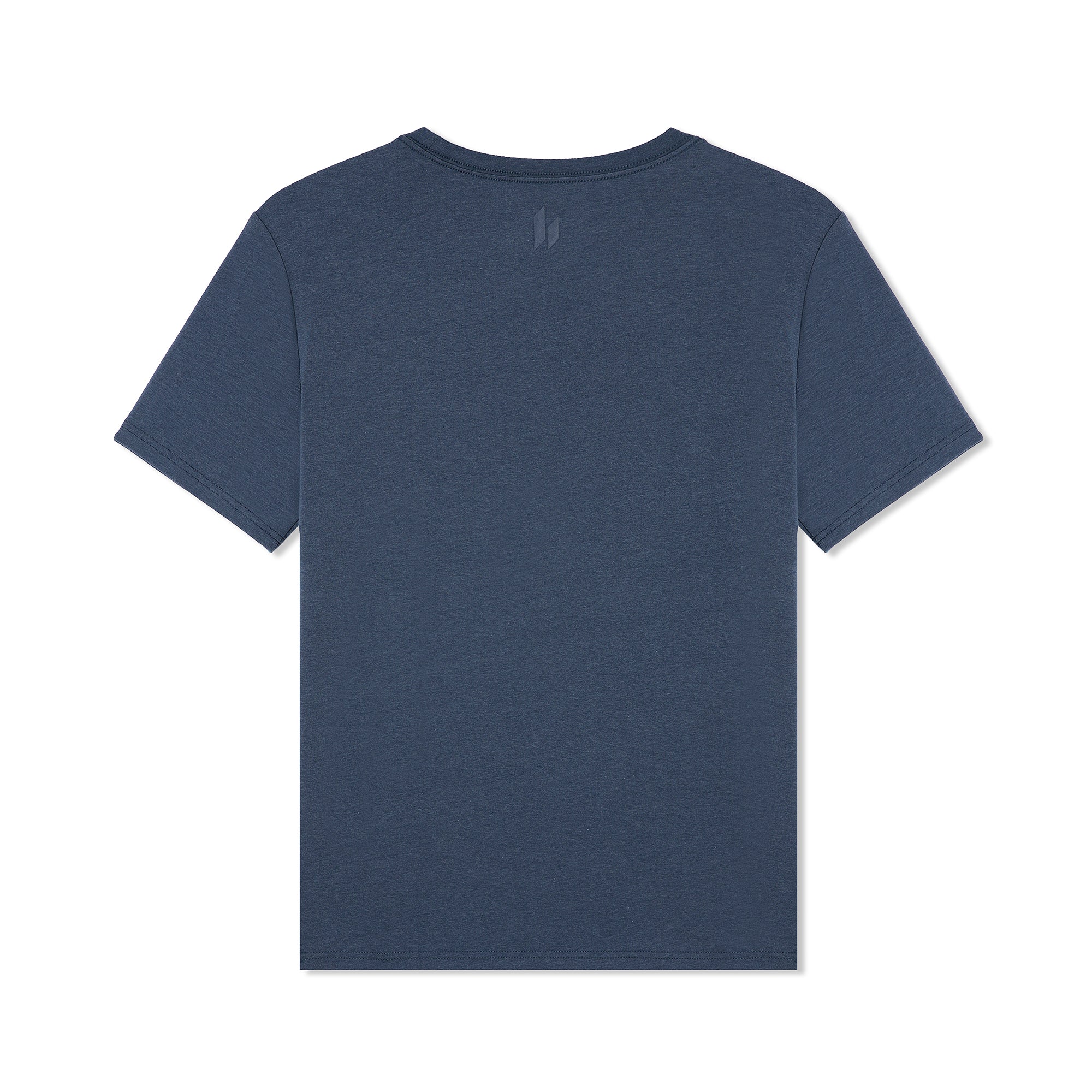 Block Logo HY-Blend Crew Tee Navy